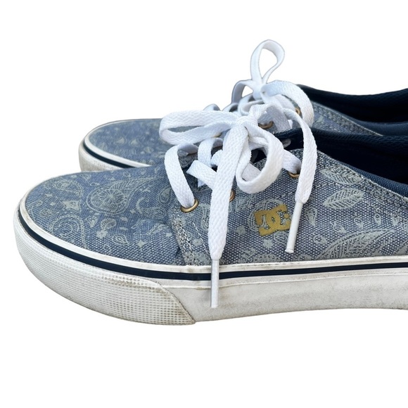 DC Shoes Trace TX SE Canvas Sneaker Insignia Blue - Picture 2 of 11